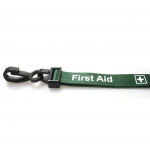 Logo Branded Lanyards in Sand 10