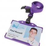 Workers Lanyard and Badge Holder 5