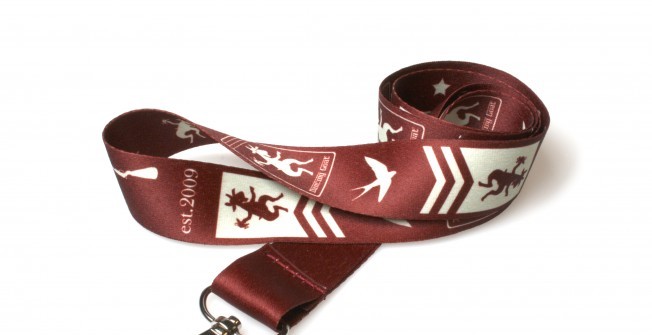 Personalised Neck Lanyard in Ablington