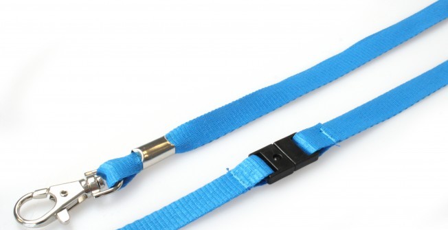 Single Colour Lanyards in Newtown