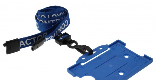 Neck Lanyard with Badge Holder in Isle of Wight